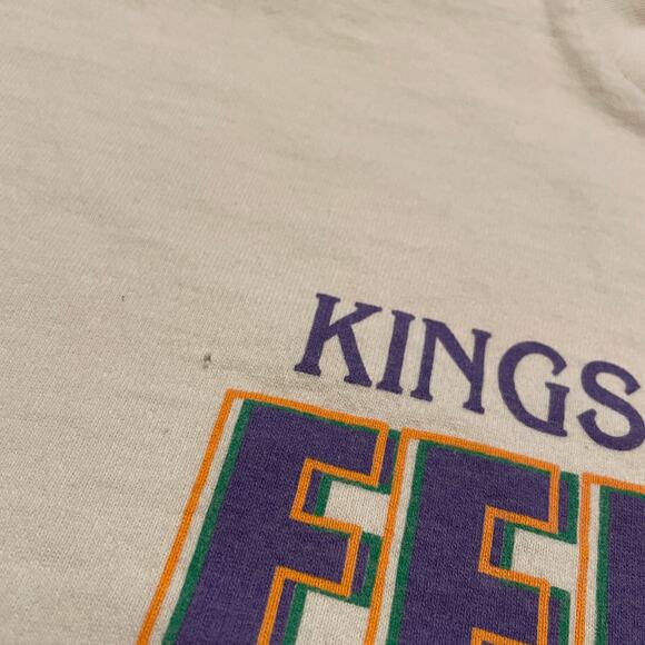 Vintage Sacramento Kings 2003 Playoffs Feel The Roar Tee Shirt Mens XL NBA - Picture 3 of 13